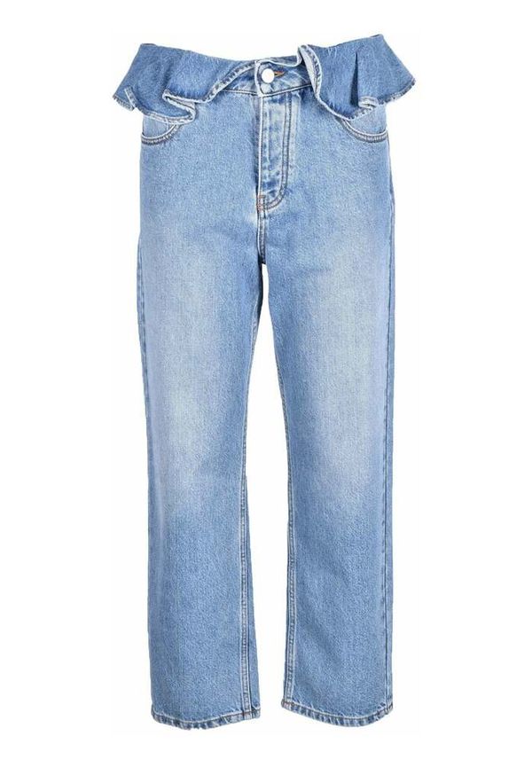 Msgm - Straight - Blå - Dam - Storlek: M