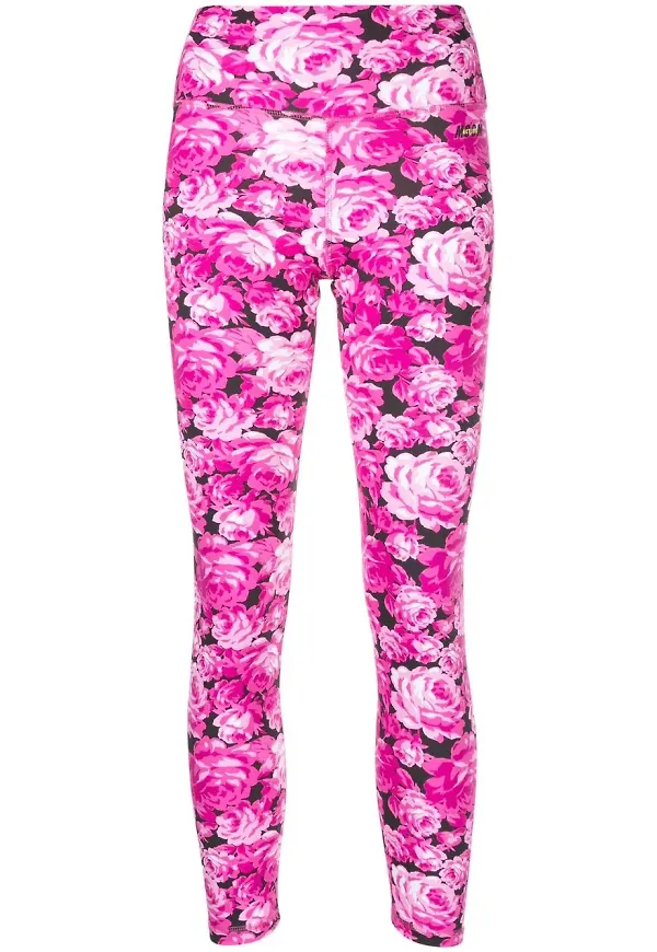 MSGM blommiga leggings - Rosa