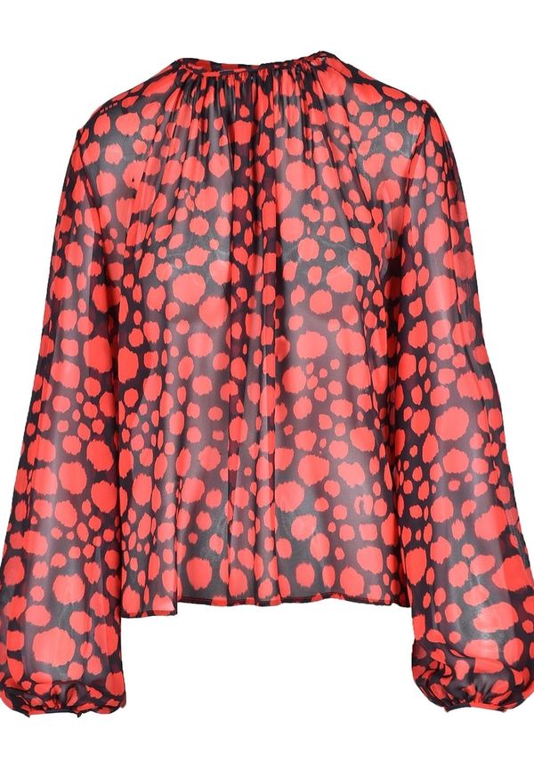 Msgm Blouse Röd, Dam