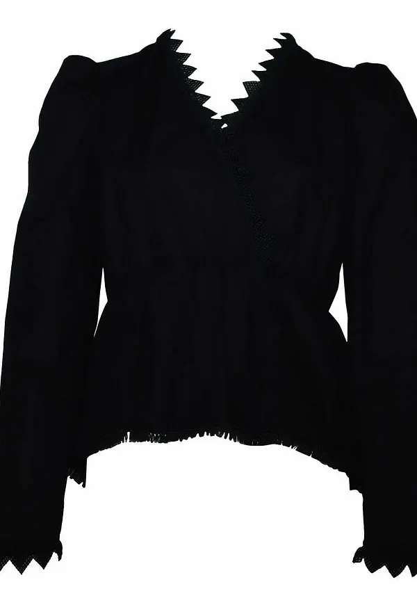 Msgm Blouse Svart, Dam