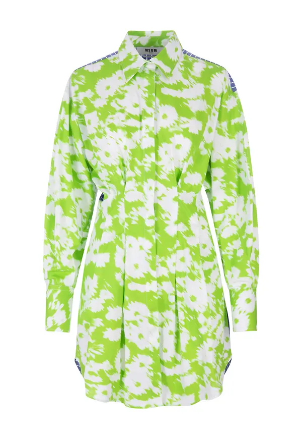Msgm Dress Grön, Dam