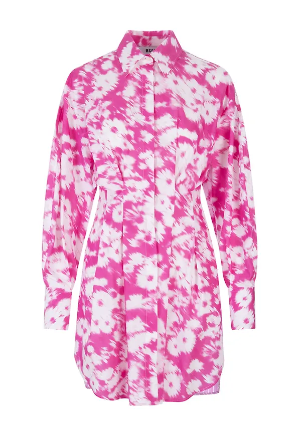 Msgm Dress Rosa, Dam