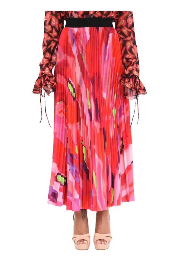 Msgm gonna midi Röd, Dam