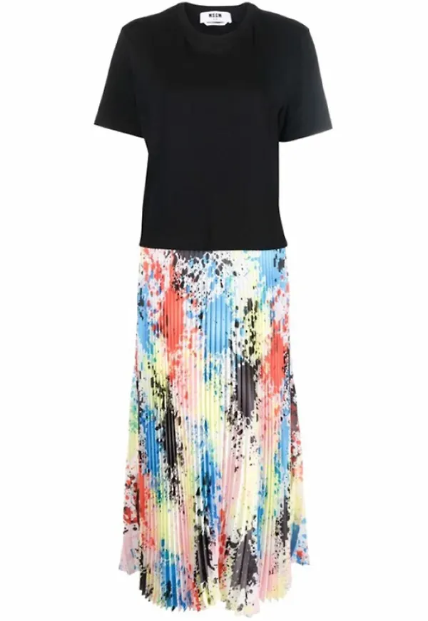 Msgm Klänning Svart, Dam