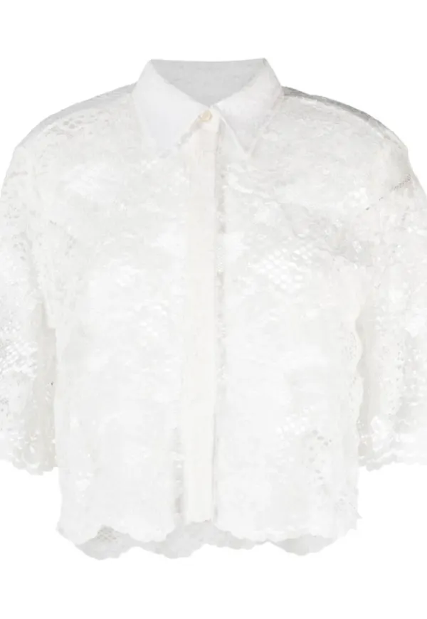 Msgm Shirts Vit, Dam