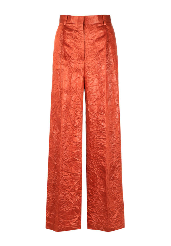 Msgm Trousers Orange, Dam