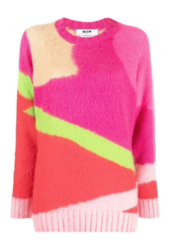 Msgm Tröja Rosa, Dam