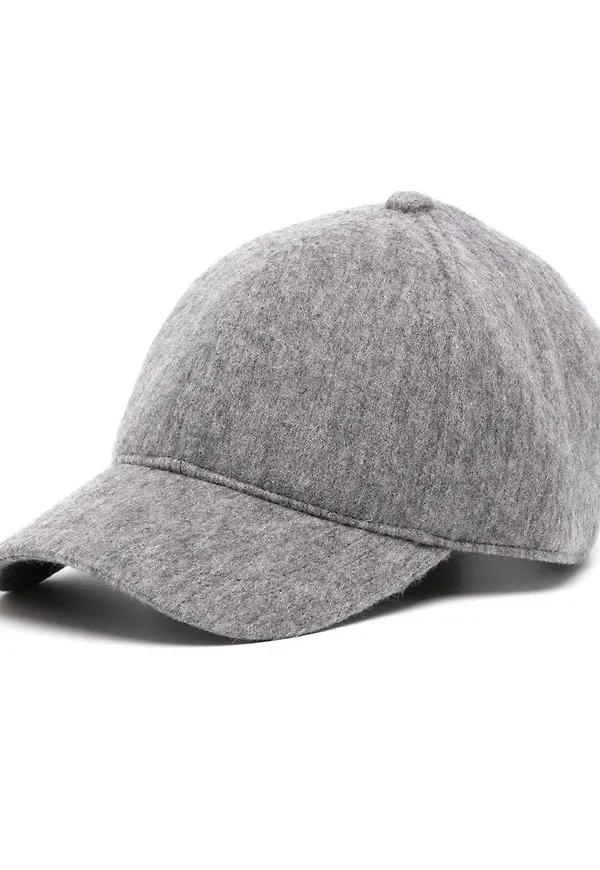 Mulberry basebollkeps med panel - Grå