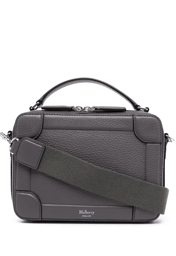 Mulberry Belgrave axelremsväska - Grå