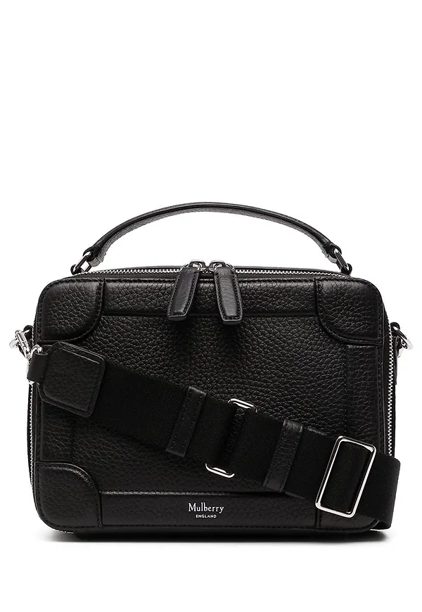 Mulberry Belgrave kurirväska med axelrem - Svart