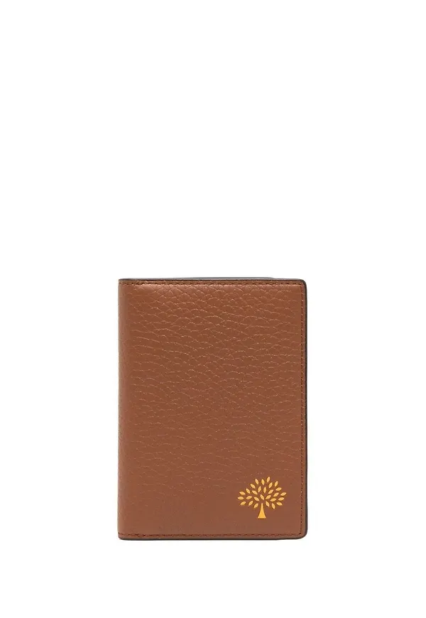 Mulberry kortfodral med logotyp - Brun