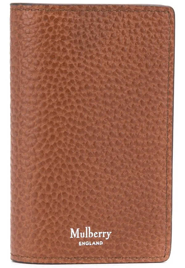 Mulberry kortfodral med struktur - Brun