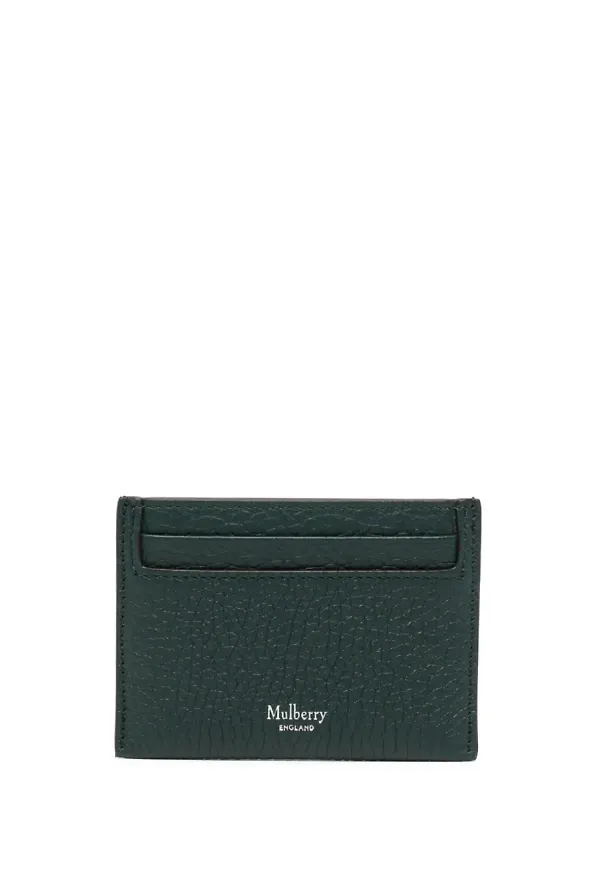 Mulberry korthållare med logotyp - Grön
