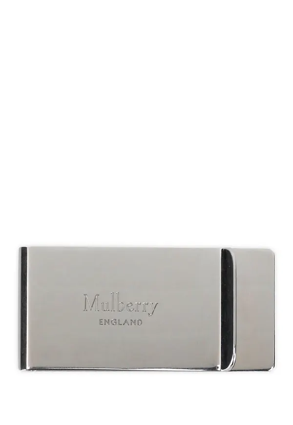 Mulberry laserskuren sedelklämma - Silverfärgad