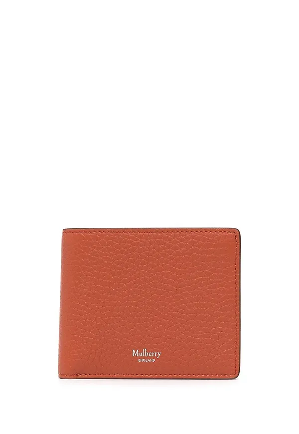 Mulberry plånbok med textur - Brun