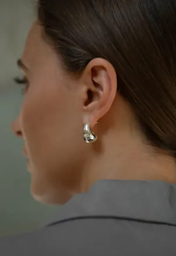 Muli Collection - Silver - Midi drop Earring
