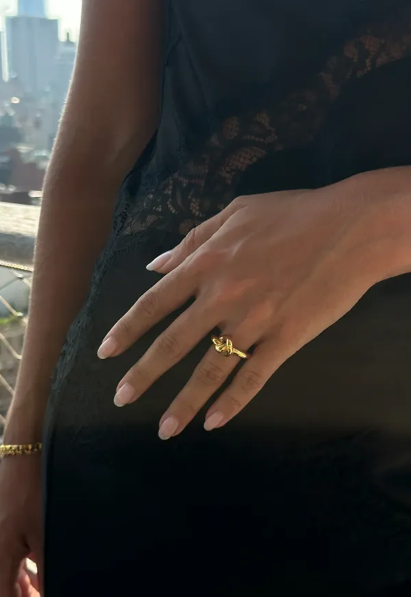Muli Collection - Guld - Knot Ring