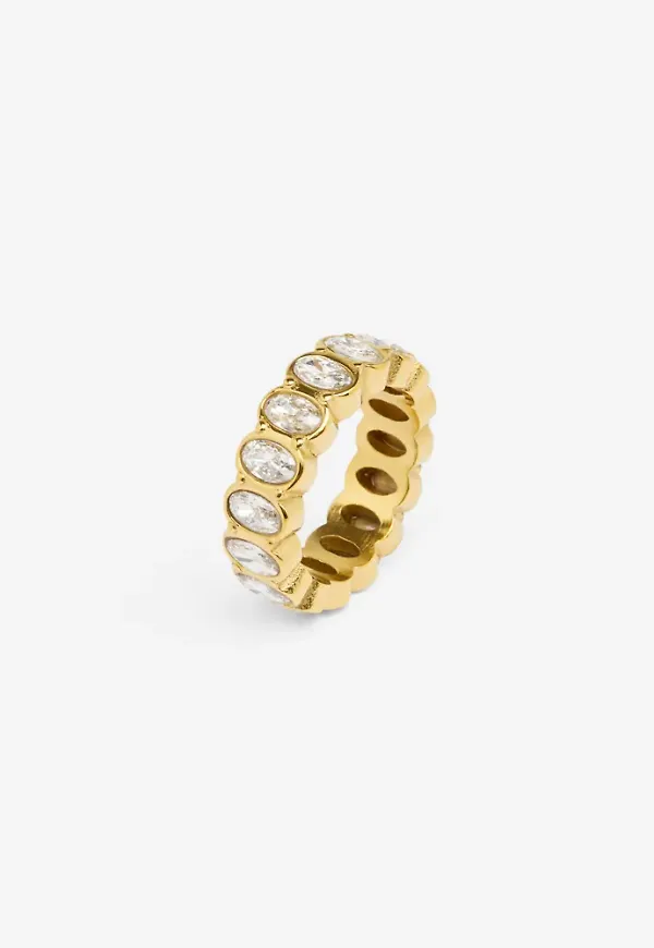 Muli Collection - Guld - Oval Cut Ring