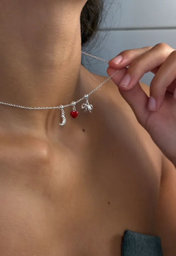 Muli Collection - Silver - Bow Charm
