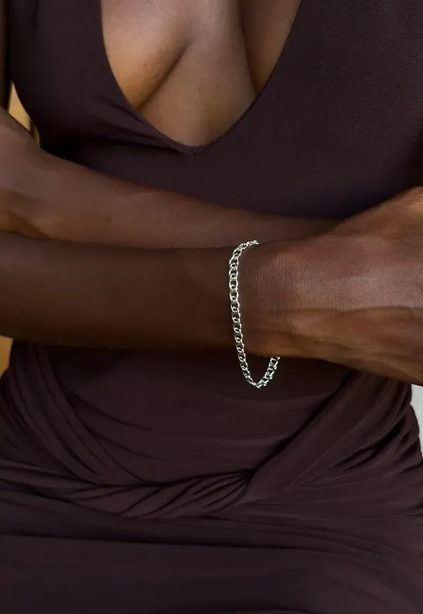 Muli Collection - Silver - Thin Bismarck Bracelet