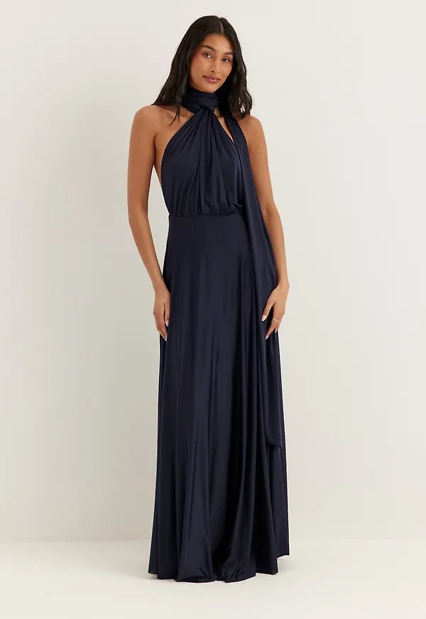 Multi Tie Soft Gown