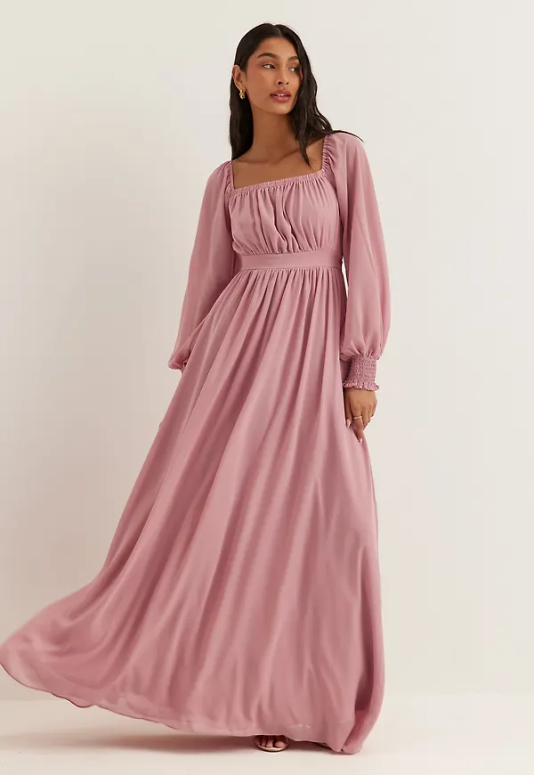 Multi Way Chiffon Maxi Dress