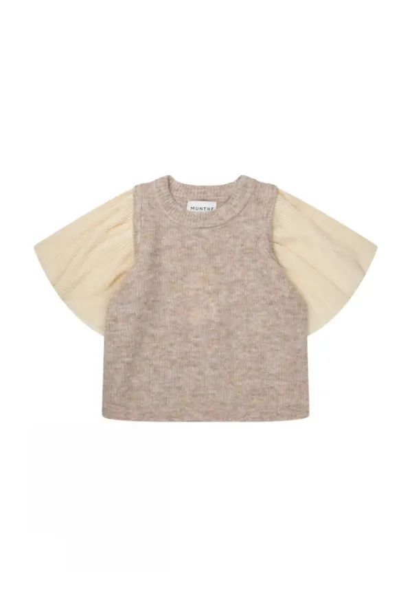 Munthe Blous & skjorta Beige, Dam