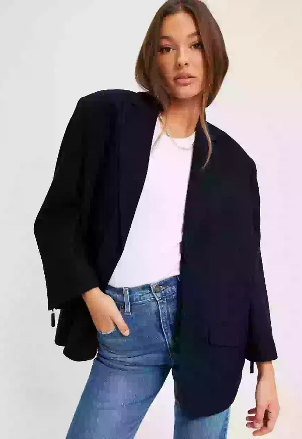 Munthe Dketta Oversized Kavaj Navy