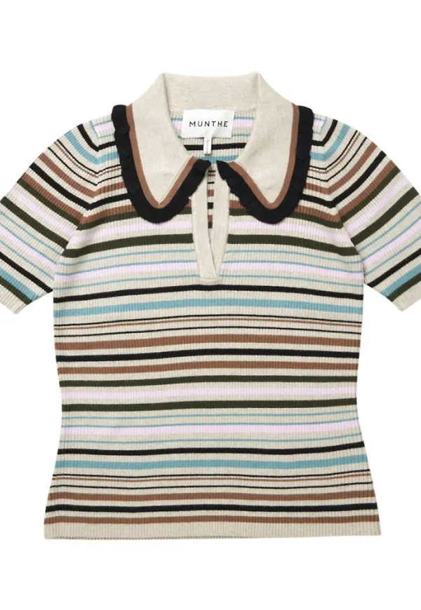 Munthe Polo Shirts Beige, Dam