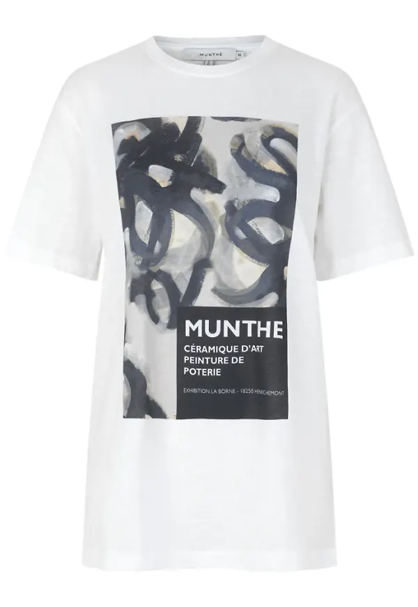 Munthe Robin t-shirt Vit, Dam