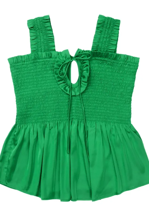 Munthe Sleeveles topp Grön, Dam