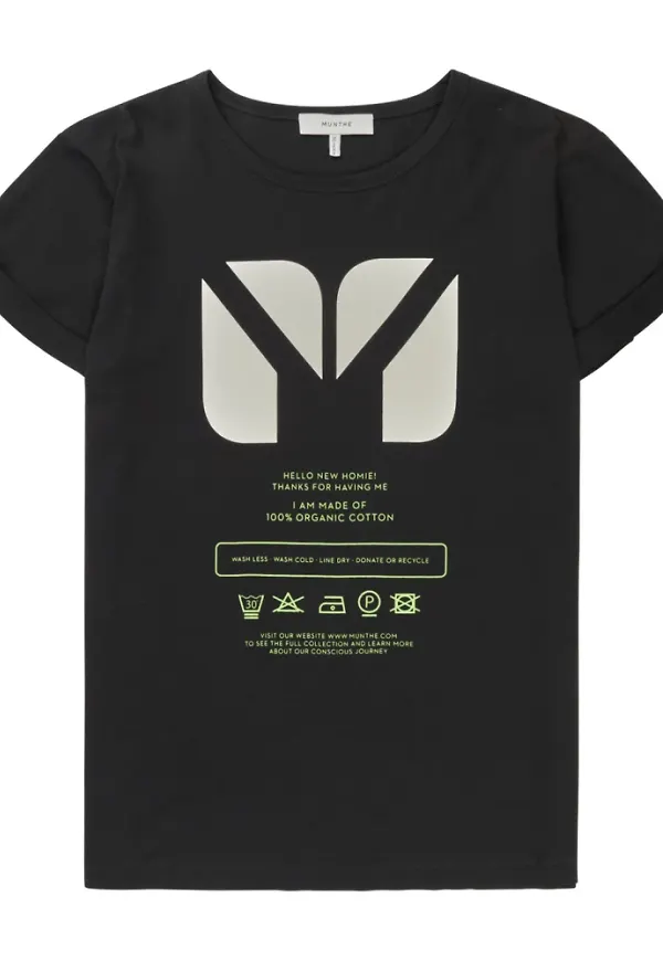 Munthe T-shirt Svart, Dam