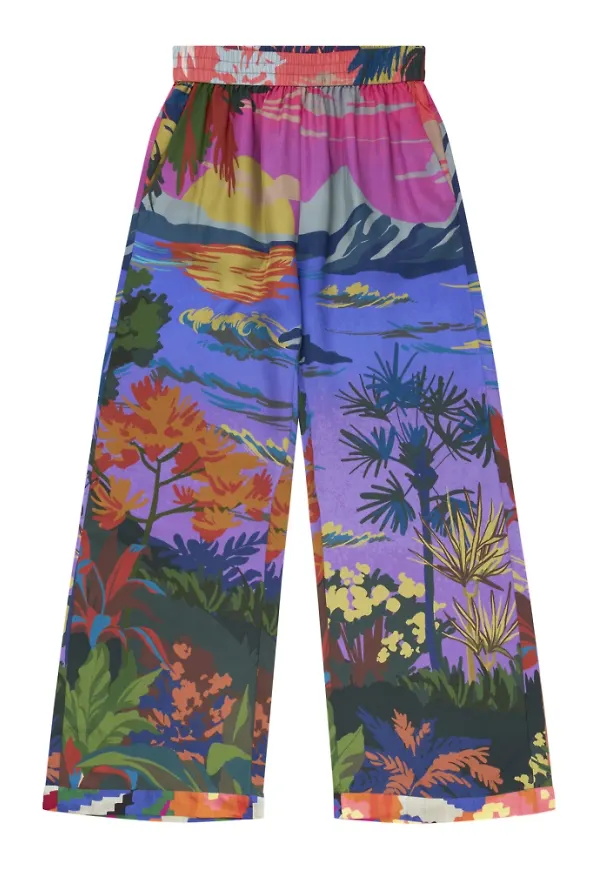 Munthe Wide Trousers Lila, Dam