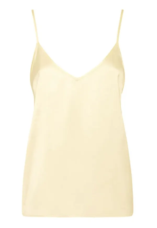 MVP wardrobe, Topp, Dam, XS, Linne, V-ringad Ribaud Tank Top