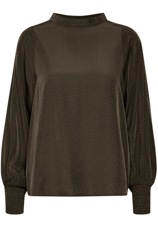 My Essential Wardrobe - Blusar - Brun - Dam - Storlek: 2Xl,Xl,L,M,S,Xs,3Xl