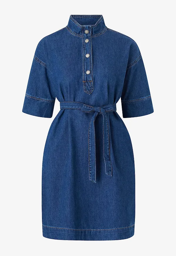 My Essential Wardrobe - Klänning HilmaMW 171 Dress - Blå