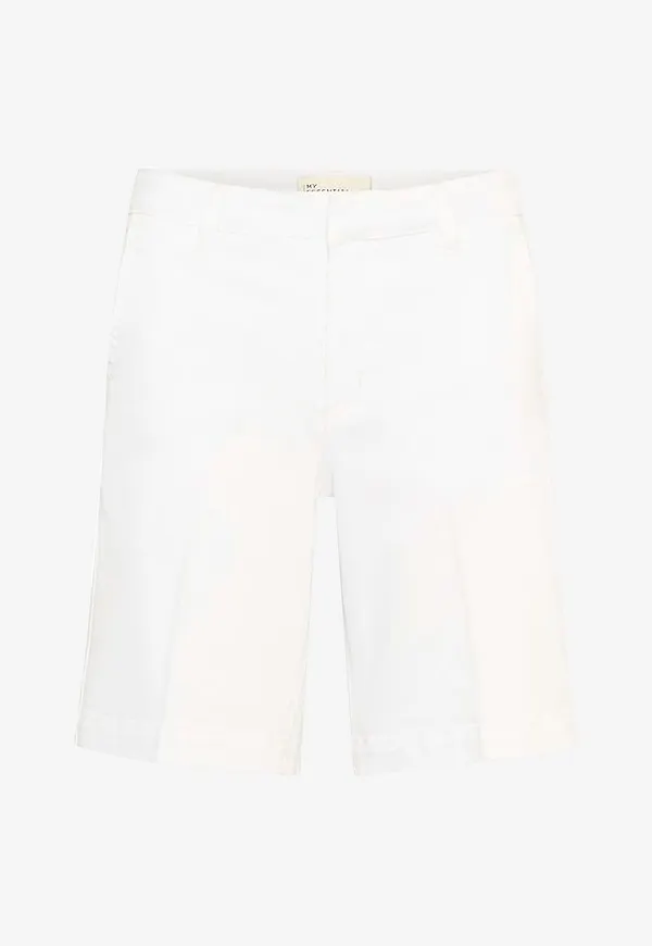 My Essential Wardrobe - Jeansshorts mwLara 149 - Vit