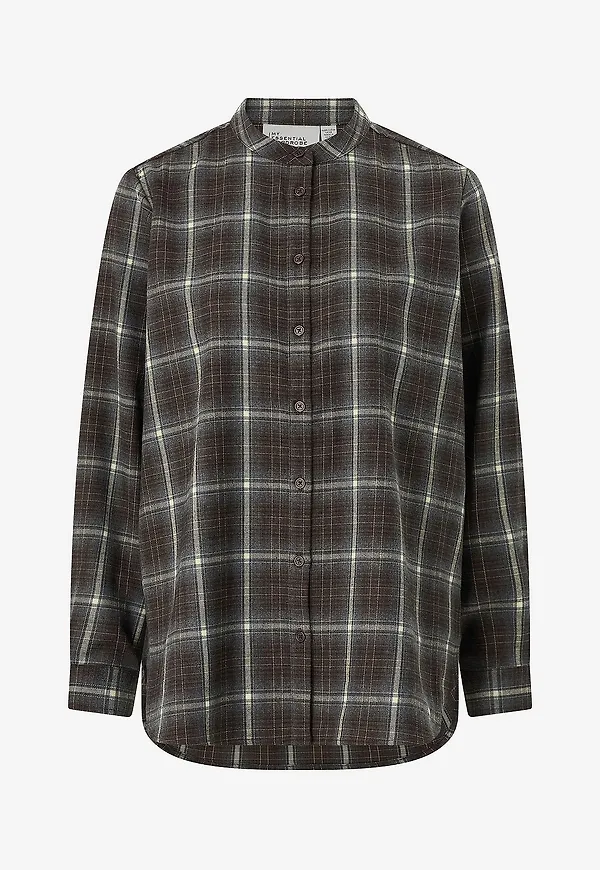 My Essential Wardrobe - Skjorta Marlymw - Brun