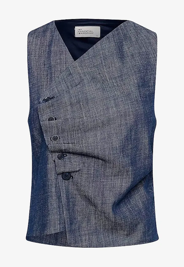 My Essential Wardrobe - Väst Mwdazzie - Blå
