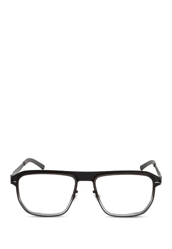 Mykita geometriska glasögon i oversize-modell - Grå