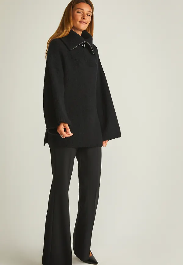 Mylene halfzip knit
