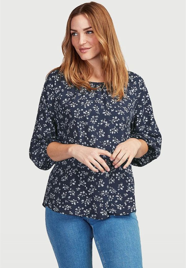Mönstrad blus