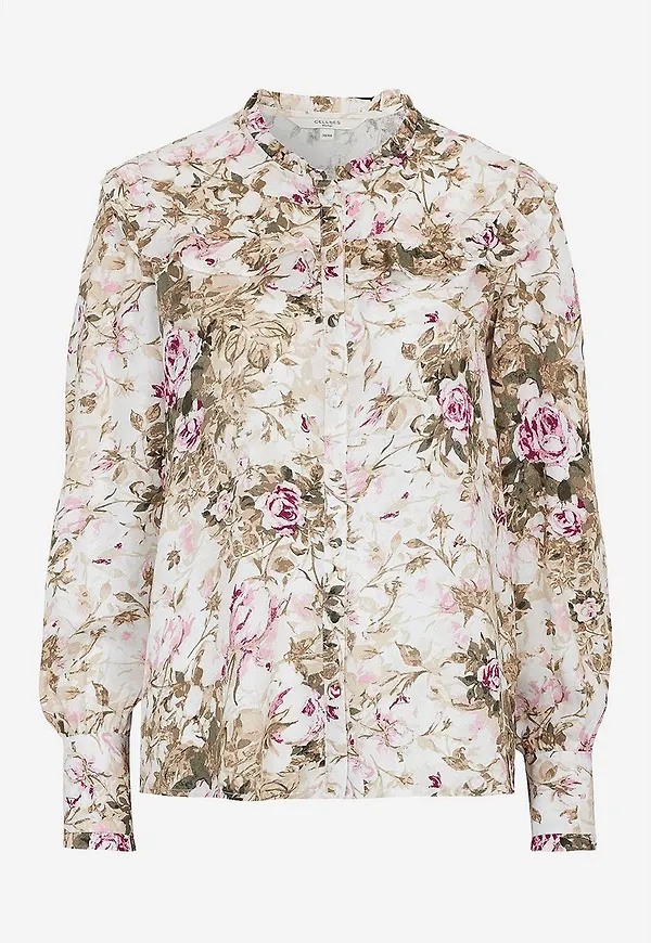 Mönstrad blus Laura