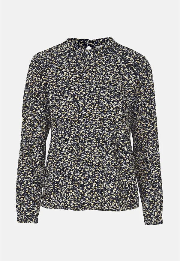Mönstrad blus Mallory