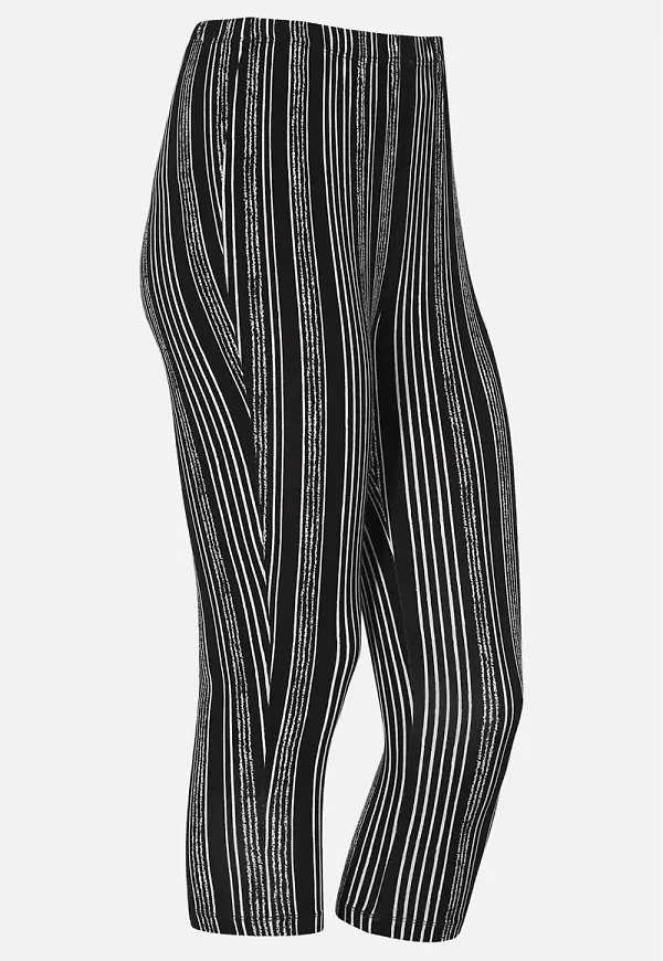 Mönstrade caprileggings
