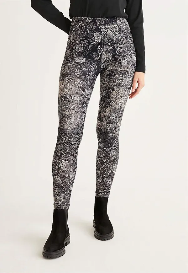 Mönstrade leggings