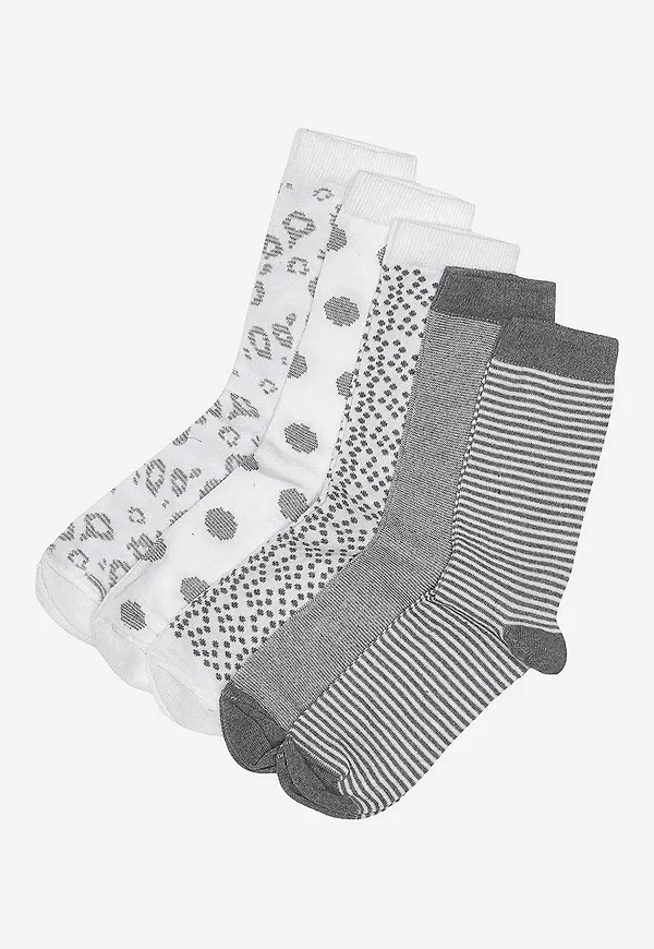 Mönstrade strumpor 5- pack 5-pack