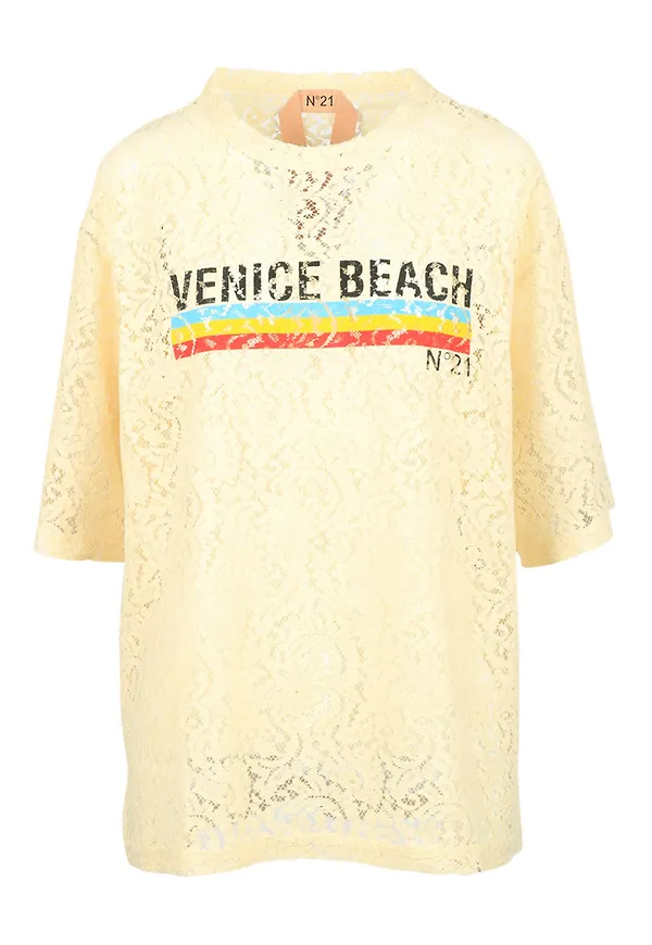 N21 Shirt Beige, Dam