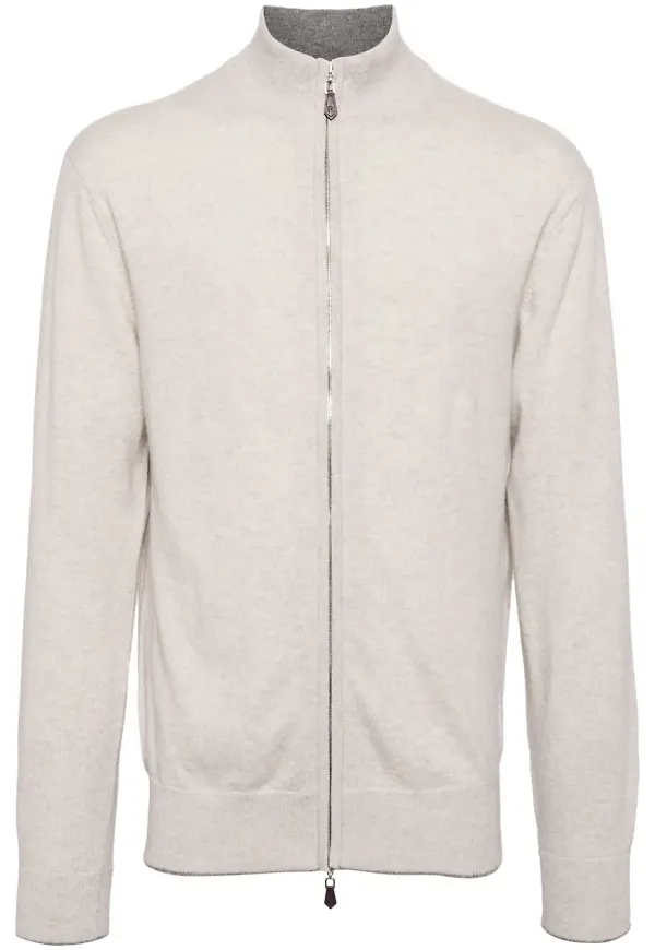 N.Peal The Knightsbridge kofta med dragkedja - Neutral