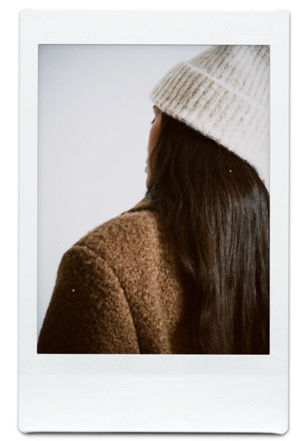 NA-KD Accessories Grov beanie - Beige